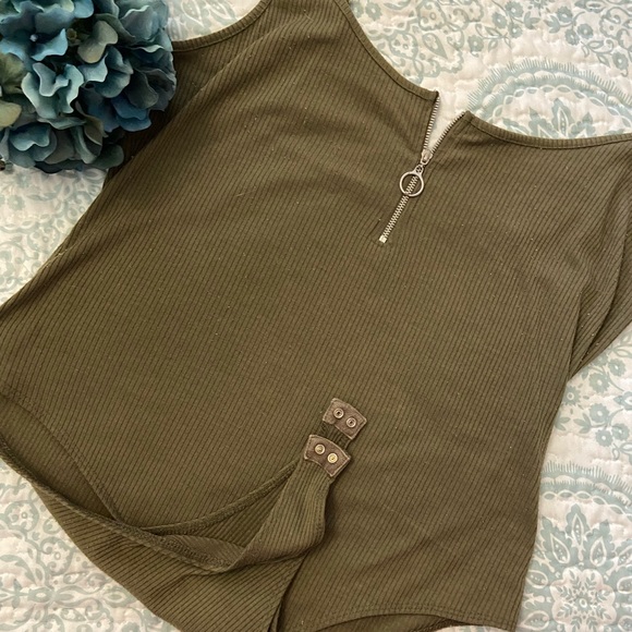 Army Green Bodysuit - Picture 2 of 4